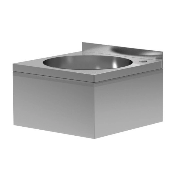 Indbygget håndvask - rund skål 400 x 400 x 200 mm POLGAST 201404M-O 201404M-O