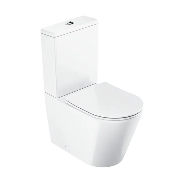 Indbygget WC Ravak, Elegant RimOff 3/6 l med Soft-Close låg