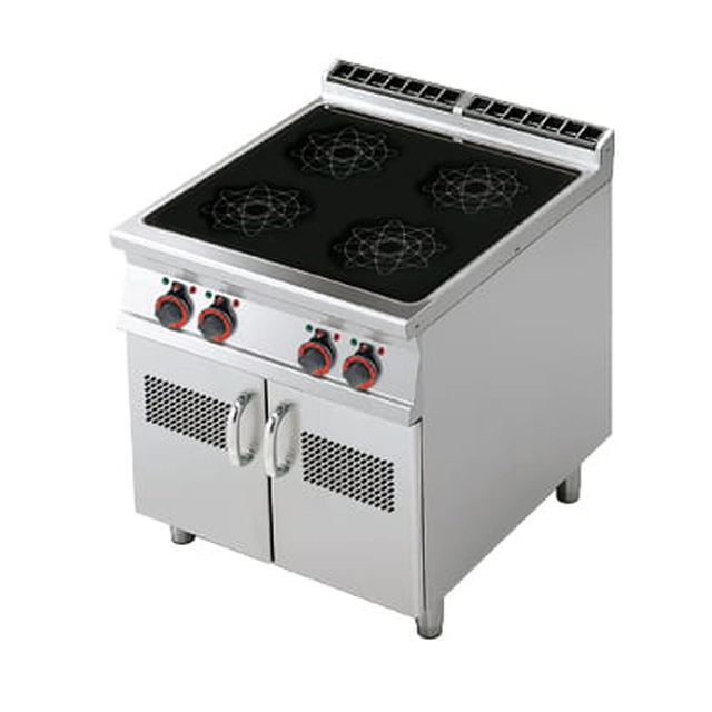 Induction cooker with cupboard | 800x900x900 mm