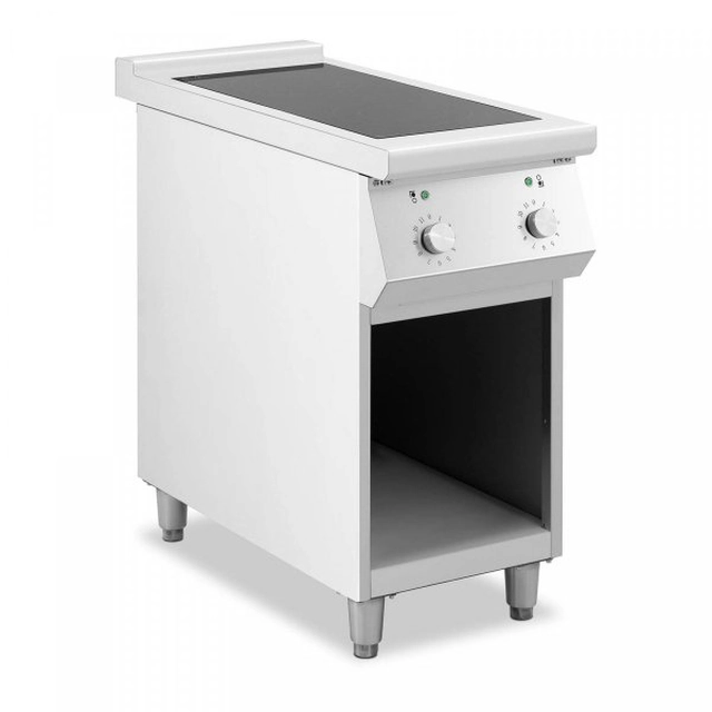 Индукционна печка - 8500 W - 2 горелки - 260°C - пространство за съхранение ROYAL CATERING 10012788 RCIC-8500