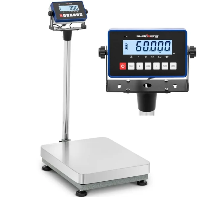 Industrial platform scale 40 x 50 cm 60 kg / 0.002 kg