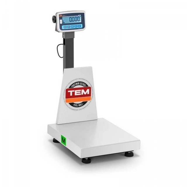 INDUSTRIAL PLATFORM SCALE WITH LEGALIZATION 150KG/50G TEM 10200043 BEK+C040X050150-B1