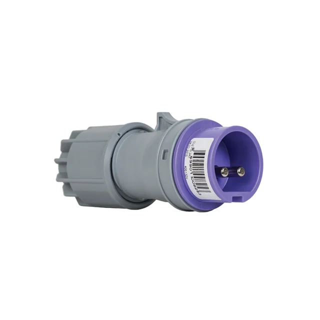 Industrial plug CEE plug 2 poly 24V 16A IP44