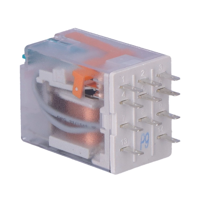 Industrial Relay R3N-2013-23-1024-WT contacts 3P, load max 10A/230VAC, coil 24VDC, WT