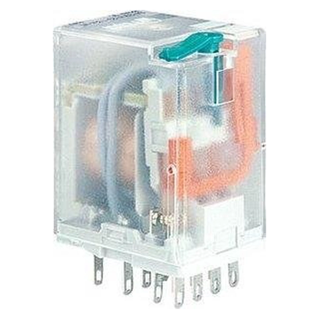 Industrial Relay R4N-2014-23-5024-WTL contacts 4P, load max 6A/230VAC, coil 24VAC, WTL