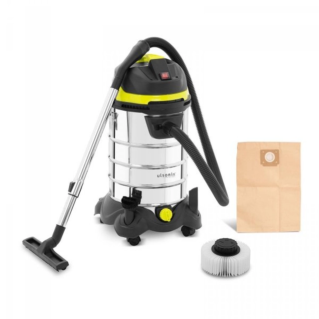 Industrial vacuum cleaner - 1400 W - 30 l ULSONIX 10050151 FLOORCLEAN 30D