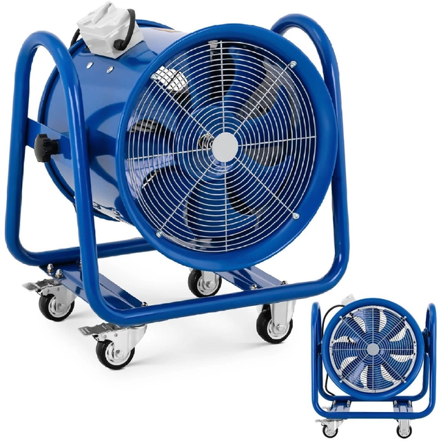 Industriële axiale ventilator voor koeling en luchtcirculatie 1100 W dia. 400 mm