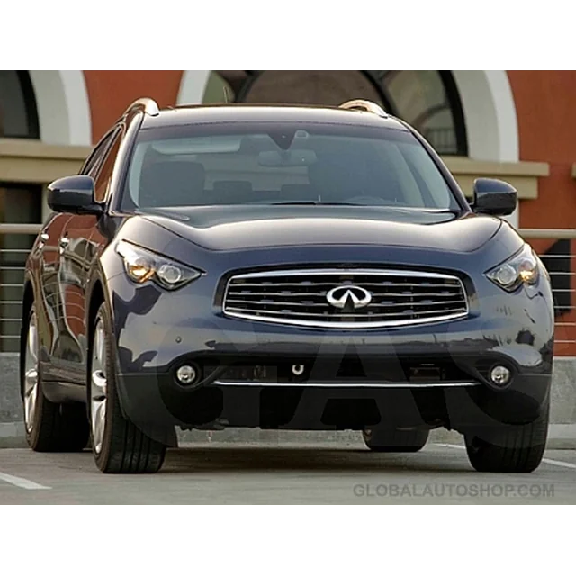 Infiniti FX serija – chromuotų juostelių grotelių chromo manekeno buferio derinimas