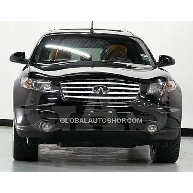 Infiniti FX45 — Chrome Strips Grill Chrome Dummy Bufer Tuning