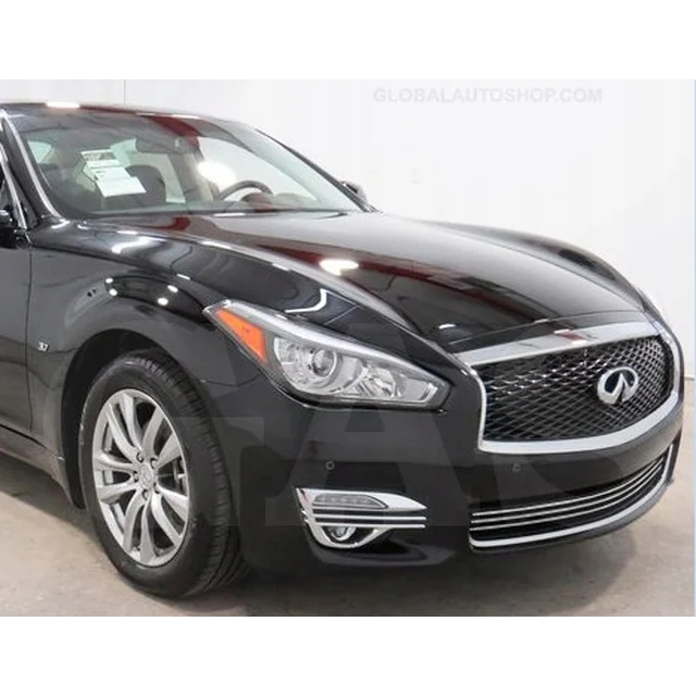 Infiniti Q70 - Chrome Strips Grill Chrome Dummy Bumper Tuning