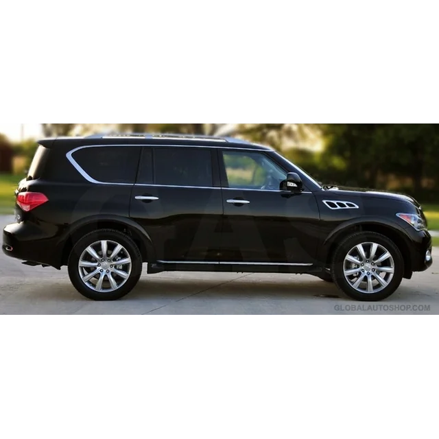 INFINITI QX56 - CHROME strips for decorative chrome side doors