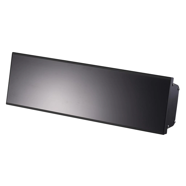 Infrared heater BURDA Relax Glass 1200 W black cover, black glass without DO / R (BURDA BRELG1200-1)