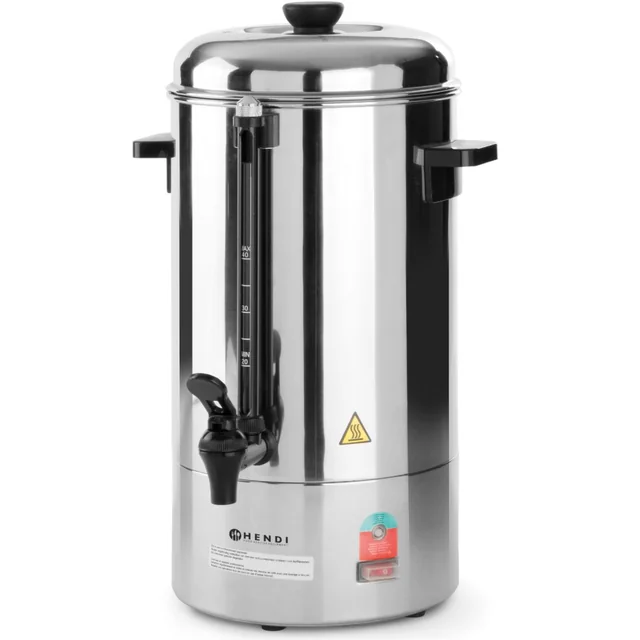 Infuser-perkolator til varme kaffe- og tedrikke 6L - Hendi 208007