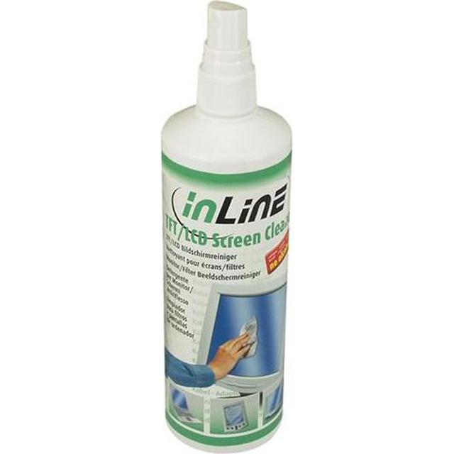 InLine LCD-Bildschirm-Reinigungsflüssigkeit 250 ml (43204)