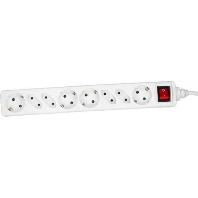 InLine power strip 8 sockets 3 m white (16483T)