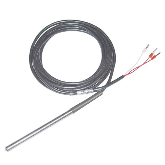 Insertion temperature probe with cable ET201-D6L130-Pt100-F3