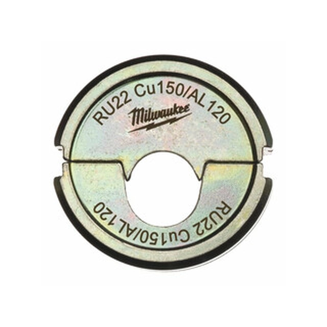 Inserto de crimpagem Milwaukee CU150 / AL120 mm² | Roda