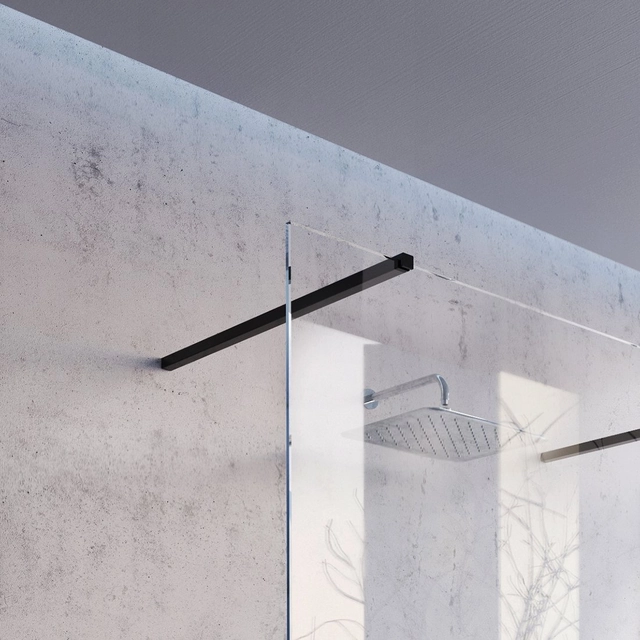 Installationsset för duschkabiner och väggar Ravak Brilliant och Walk-In, W SET, 100 Vägg/Hörn Svart