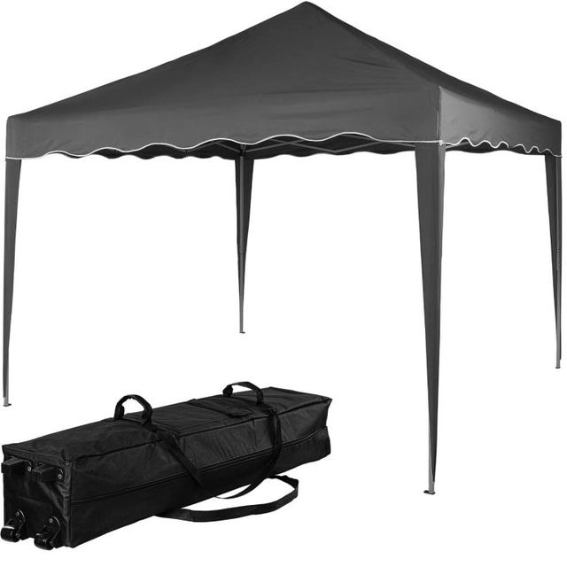 INSTENT BASIC dārza telts - 3 x 3 m, antracīts