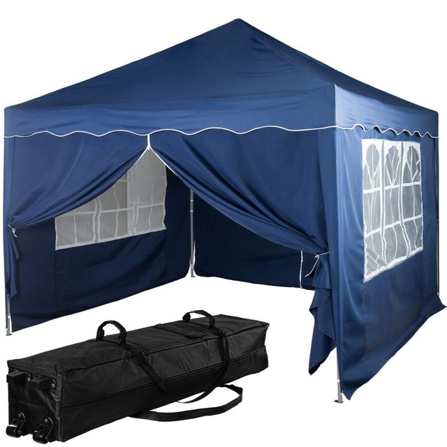 Instent Garden tent - 3 x 3 m, blue + 4 sides