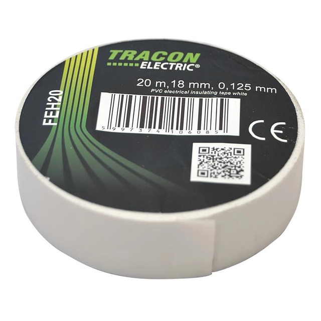 insulating tape 20mx18mm White