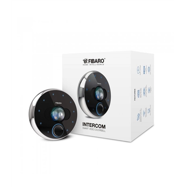 Inteligentní zvonková kamera Fibaro Intercom FGIC-002 Ethernet/Wi-Fi/Bluetooth