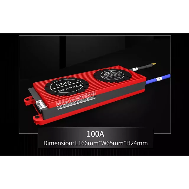 Intelligens BMS a DALY által 200A a 16S LiFePo4 UART és RS485 oldalon