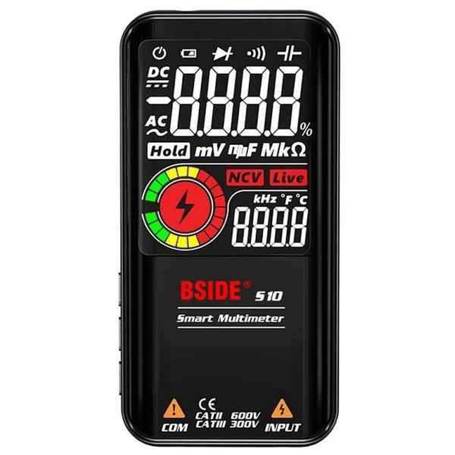 Intelligent multimeter, automatic detection, BSIDE S10