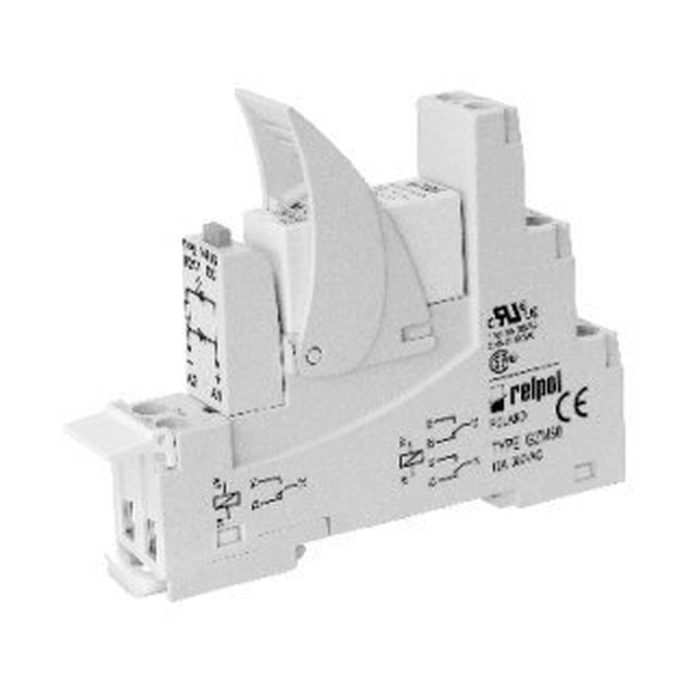 interface relay PI85-024DC-M41G-TS-2011, contacts 1P, power 24VDC load current 16A width 15,5mm