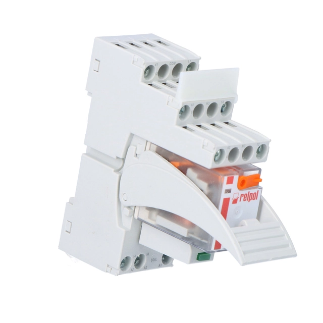 interface relay PIR2-230AC-00LVstyki: 2P, power supply:230VAC, load current:12A, width:15,5mm