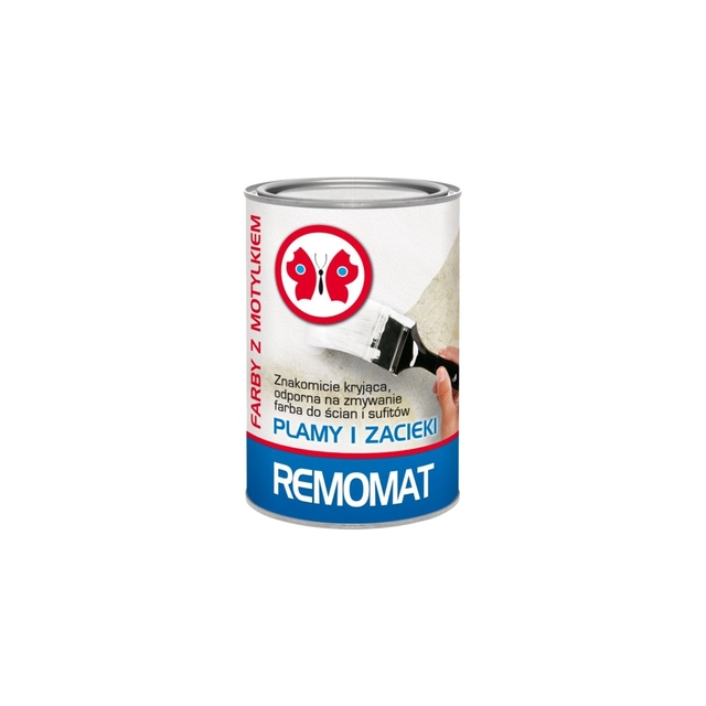 Interior paint for walls and ceilings Remomat matt white 2,5L