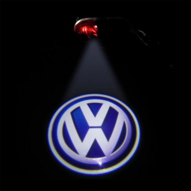 4 Stück Autotür-licht, Led-emblem, Logo-licht Für Vw Golf Mk7 Golf Mk4  Lavida Caddy Bora, Projektor, Dekorative Lampe, Autozubehör, 24/7  Kundenservice