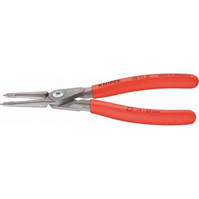 Internal circlip pliers, straight, straight KNIPEX®