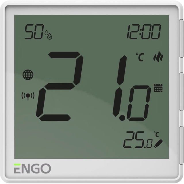 Engo Internet-Temperaturregler, EONE230W Unterputz, täglich, ZigBee, weiß, 230V - merXu - Preise verhandeln! Großhandelskäufe!
