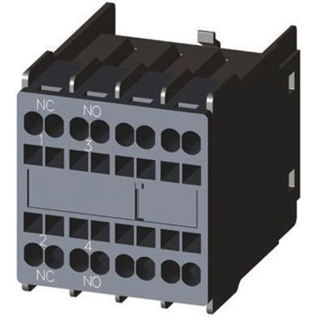 Interruptor auxiliar Siemens 1Z 1R montaje frontal (3RH2911-2HA11)