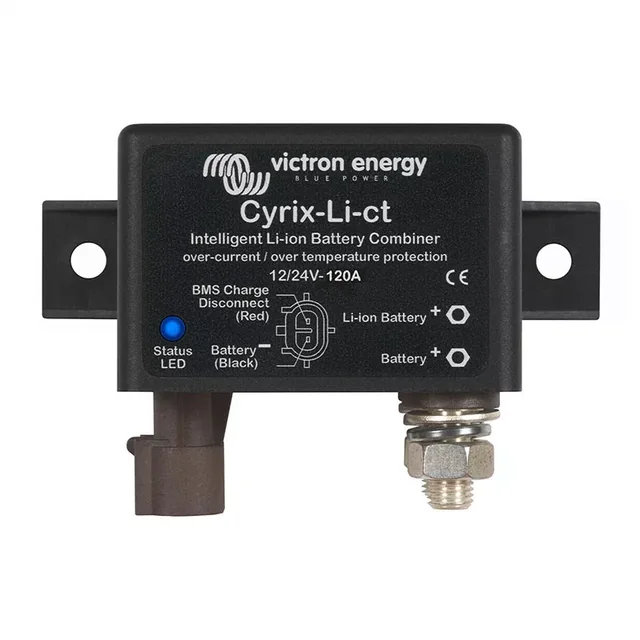 Interruptor combinado Cyrix-Li-ct 12/24V-120A Batería Victron Energy SEPARADOR