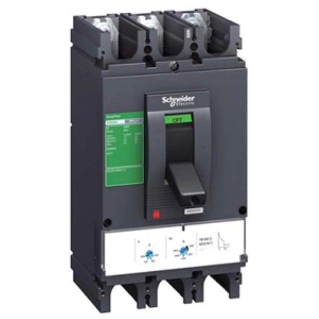 Interruptor de alimentación Schneider 400A 3P 50kA EasyPact CVS400 TM400D - LV540510