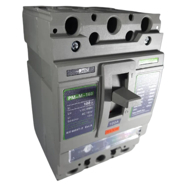 Interruptor industrial USOL 125A 3 polos con protección 690V 50kA MCCB