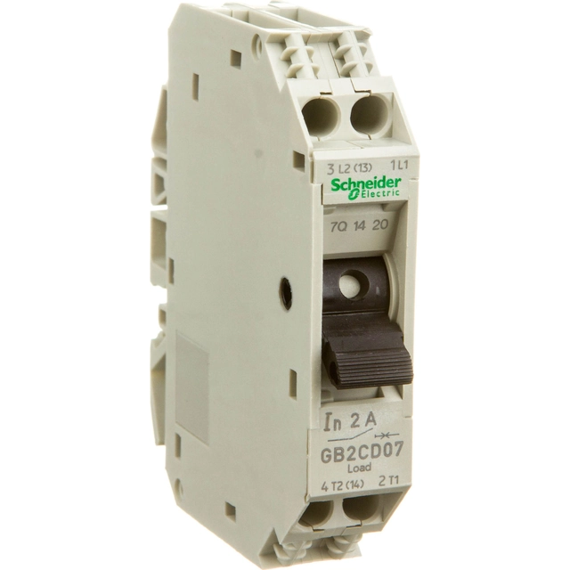 Interruptor magnético térmico Schneider Electric 1+N 2A AC (GB2CD07)