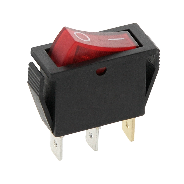 Interruptor MK111 rojo 12V 1 Pieza