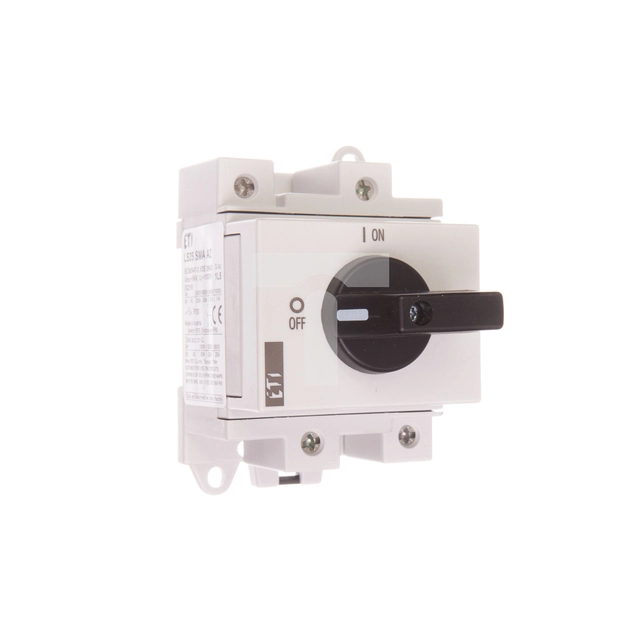 Interruptor para instalación LS32 fotovoltaica 2P 32A 1000V corriente continua LS32 SMA A2 004660062