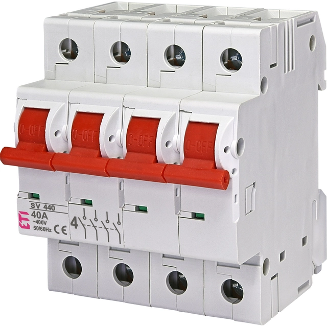 Interruptor seccionador 40A SUDOESTE 440