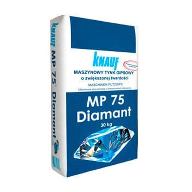 Intonaco di gesso duro a macchina MP-75 Knauf Diamand 30 kg