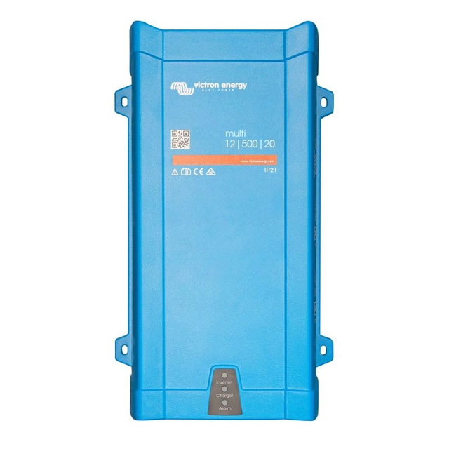 Inversor de batería monofásico Victron MultiPlus PMP121500000, 12-500 VA, 430 W, cargador