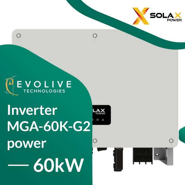 Inversor de red Solax X3-MGA-60K-G2