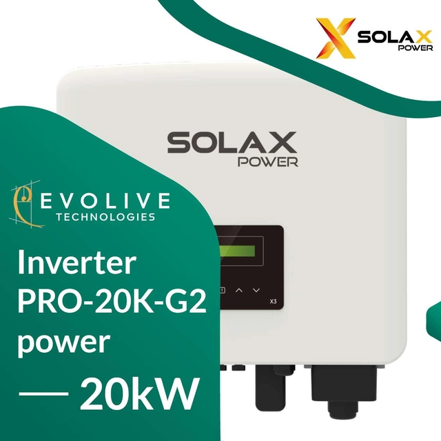 Inversor de red Solax X3-PRO-20K-G2