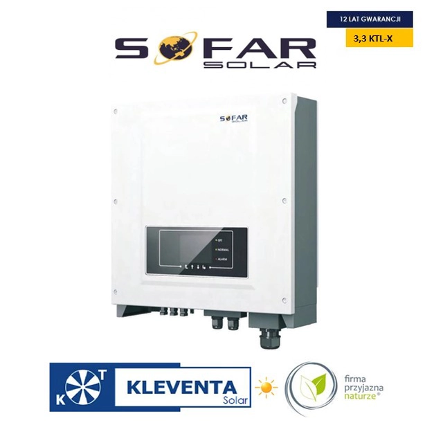 Inversor de rede Sofar Solar 3,3KTL-X 3300W 3-fazowy WIFI/DC