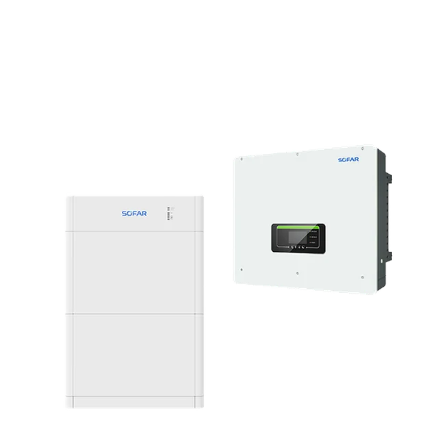 Inversor Híbrido Sofar 5 kW + Pacote de Sistema de Armazenamento de Energia Sofar 10 kWh