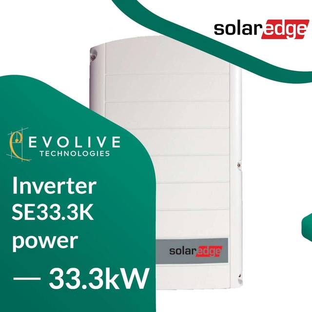 Inversor SOLAREDGE SE33.3K - RW00IBNM4