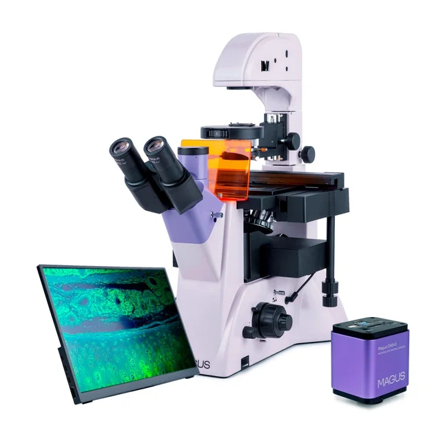 Inverted digital fluorescence microscope MAGUS Lum VD500L LCD